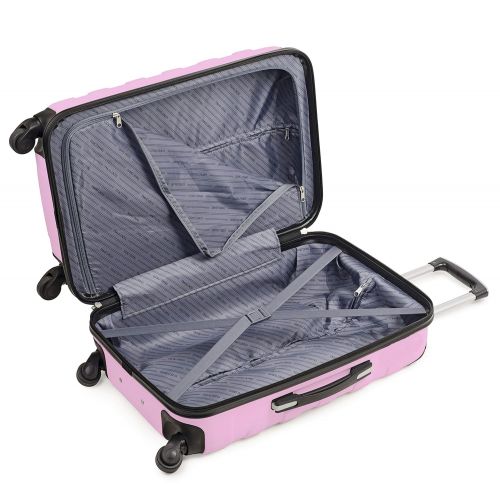  Travelcross TravelCross Chicago Luggage 3 Piece Lightweight Spinner Set