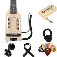 Traveler Guitar Ultra-Light Acoustic and Headphone Amp Bundle - Natural Maple