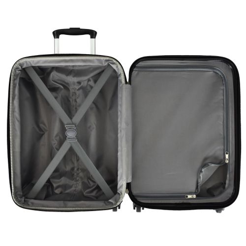  Travelers U.S. Traveler Carry-on Spinner Luggage, Navy