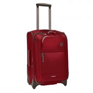 Travelers Choice Traveler’s Choice Birmingham Lightweight Expandable Rugged Rollaboard Rolling Luggage - Red (21-Inch)