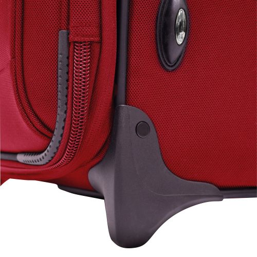  Travelers Choice Traveler’s Choice Birmingham Lightweight Expandable Rugged Rollaboard Rolling Luggage - Red (21-Inch)