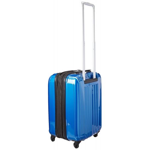  Travelers Club Luggage 20 Personalized Carry On W/360 Degree 4-Wheel System, Blue
