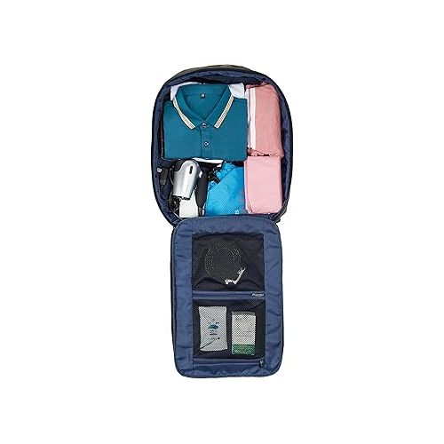  Travelon Transit Carry-On Backpack, Slate, One Size