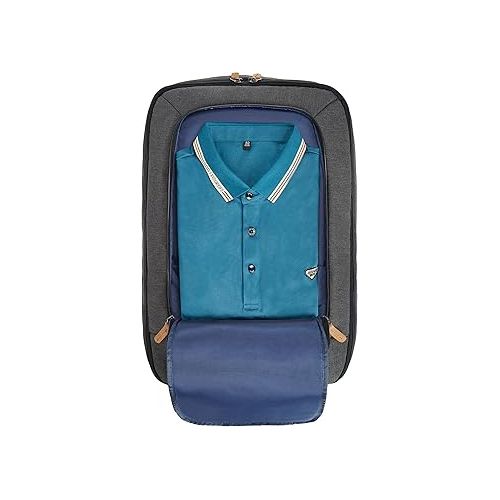  Travelon Transit Carry-On Backpack, Slate, One Size