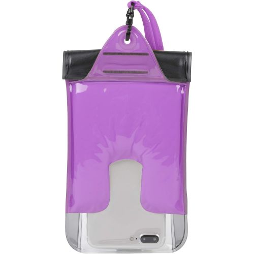  Travelon Floating Waterproof Smart Phone/Digital Camera Pouch, Purple