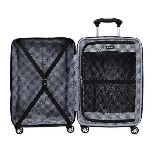  Travelpro Maxlite 5 Expandable Carry-on Spinner Hardside Luggage, Black