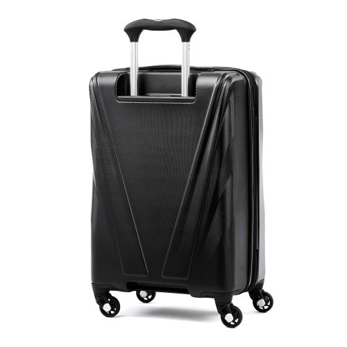  Travelpro Maxlite 5 Expandable Carry-on Spinner Hardside Luggage, Black