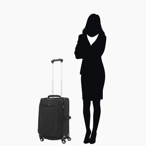  Travelpro Luggage Maxlite 5 Lightweight Expandable Suitcase , Black