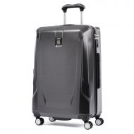 Travelpro Luggage Crew 11 25 Polycarbonate Hardside Spinner Suitcase, Carbon Grey