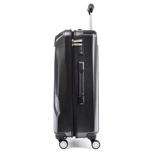  Travelpro Luggage Crew 11 25 Polycarbonate Hardside Spinner Suitcase, Carbon Grey