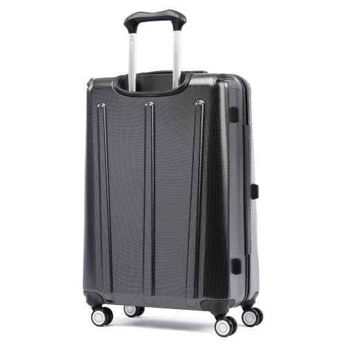  Travelpro Luggage Crew 11 25 Polycarbonate Hardside Spinner Suitcase, Carbon Grey