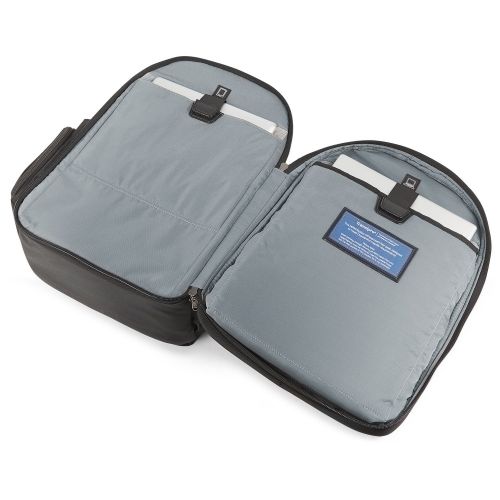  Travelpro Crew 11 2 Piece Set (25 Hardside Spinner and Executive Backpack), Silver and Black