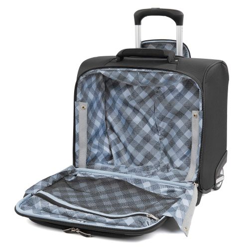  Travelpro Luggage Maxlite 5 16 Lightweight Carry-on Rolling Tote Suitcase, Black