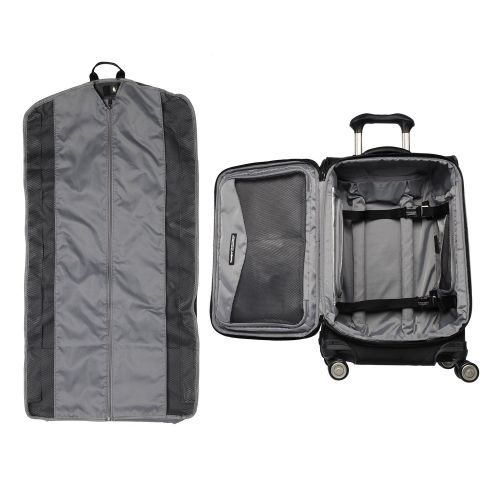  Travelpro Luggage Crew 11 21 Carry-on Expandable Spinner w/Suiter and USB Port, Black