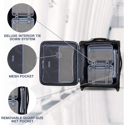  Travelpro Platinum Elite Regional Carry-on Rollaboard Suitcase