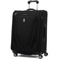 Travelpro Luggage Crew 11 25 Expandable Spinner Suitcase w/Suiter, Mahogany Brown