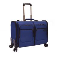 Traverlers Choice U.S Traveler Stimson Softshell Carry-On Spinner Garment Bag - Blue (31-Inch)