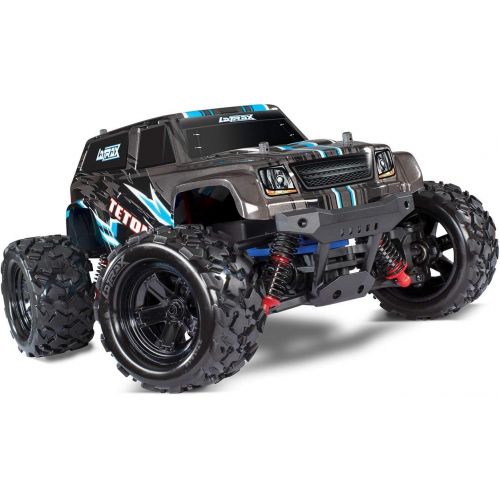 트랙사스 Traxxas 76054-5-BLK Teton 1/18 Scale 4WD Truck Fully Assembled Ready to Run 2.4G