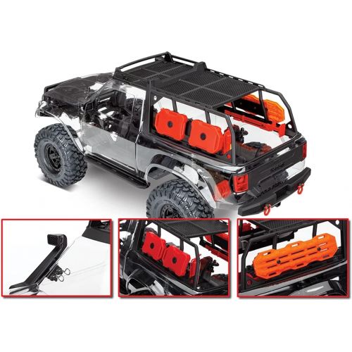 트랙사스 Traxxas 82010-4 TRX-4 Sport Unassembled Kit Includes: Pre-Cut Clear TRX-4 Sport