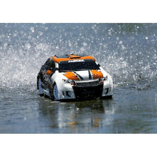 트랙사스 Traxxas LaTrax Rally: 1/18 Scale 4WD Electric Rally Racer, Orange