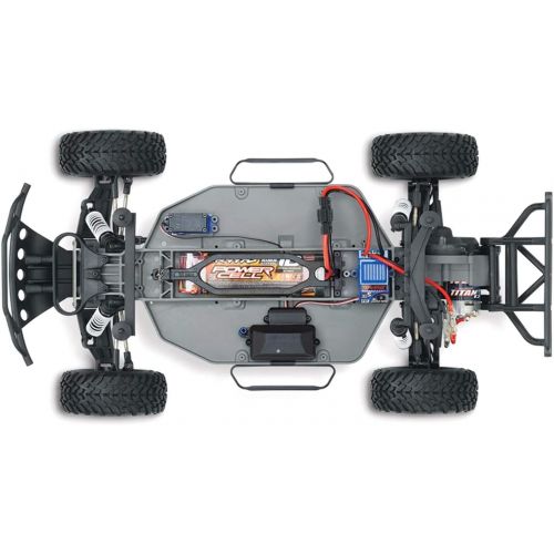 트랙사스 58034-1 - Slash: 1/10-Scale 2WD Short Course Racing Truck. Ready-to-Race with TQ 2.4GHz Radio System and XL-5 ESC (FWD/rev). Includes: 7-Cell NiMH 3000mAh Traxxas Battery