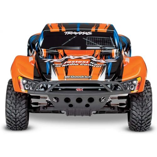 트랙사스 58034-1 - Slash: 1/10-Scale 2WD Short Course Racing Truck. Ready-to-Race with TQ 2.4GHz Radio System and XL-5 ESC (FWD/rev). Includes: 7-Cell NiMH 3000mAh Traxxas Battery