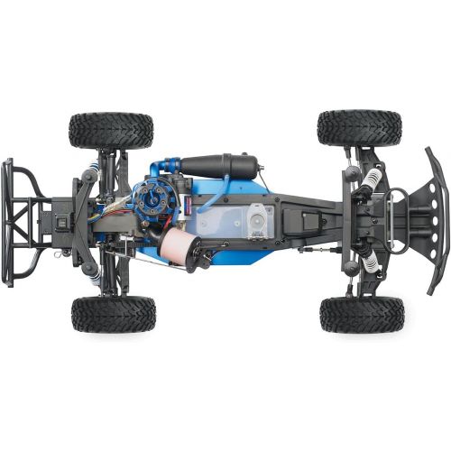 트랙사스 Traxxas Slash: 1/10-Scale Nitro-Powered 2WD Short Course Truck with TQ 2.4GHz radio and TSM, Hawaiian