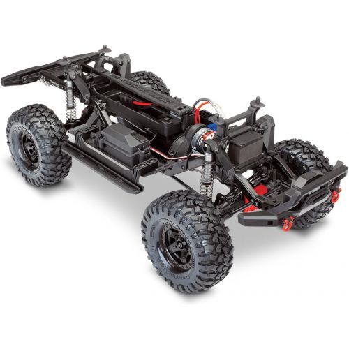 트랙사스 Traxxas 82024-4 TRX-4 Sport 4X4 1/10 Scale Crawler, Blue