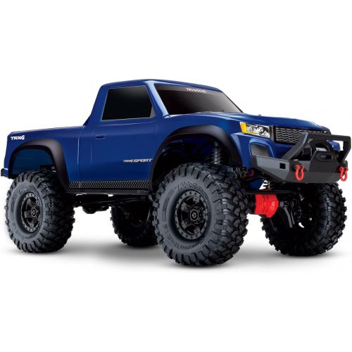 트랙사스 Traxxas 82024-4 TRX-4 Sport 4X4 1/10 Scale Crawler, Blue