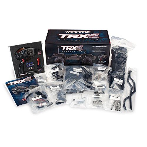 트랙사스 Traxxas 1/10 Scale TRX-4 Trail and Scale Crawler Chassis Kit with 2.4GHz TQi Radio