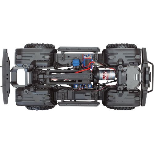 트랙사스 Traxxas 1/10 Scale TRX-4 Trail and Scale Crawler Chassis Kit with 2.4GHz TQi Radio