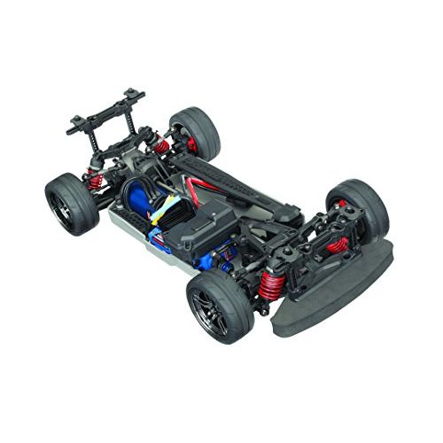 트랙사스 Traxxas Automobile Electric AWD Remote Control Brushless 4-Tec 2.0 VXL Race Car Chassis with TQi 2.4GHz radio and TSM, Size 1/10