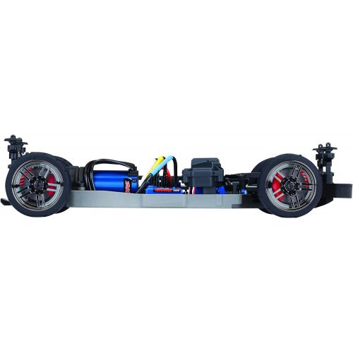 트랙사스 Traxxas Automobile Electric AWD Remote Control Brushless 4-Tec 2.0 VXL Race Car Chassis with TQi 2.4GHz radio and TSM, Size 1/10