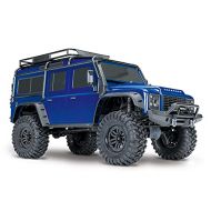 Traxxas 82056-4-BLUE TRX-4 Scale and Trail Crawler with Land Rover Defender Body