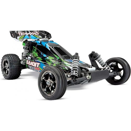 트랙사스 Traxxas Bandit VXL: 1/10 Scale Off-Road Buggy with TQi Link Enabled 2.4GHz Radio System & Traxxas Stability Management (TSM)