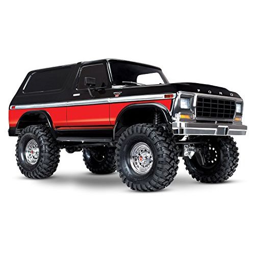 트랙사스 Traxxas TRX-4 Ford Bronco 1/10 Trail and Scale Crawler, Red