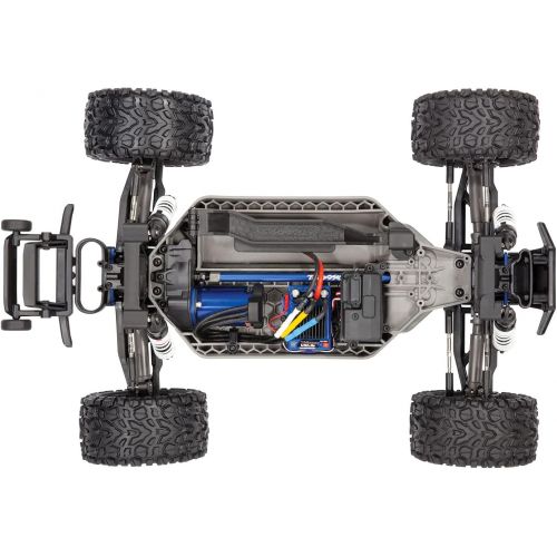 트랙사스 Traxxas 67076-4-ORNG Rustler 4X4 VXL: 1/10 Scale Stadium Truck