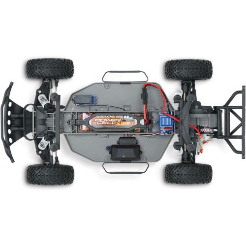 트랙사스 Traxxas Slash 1/10 Scale 2WD Short Course Racing Truck with TQ 2.4GHz Radio System, Hawaiian