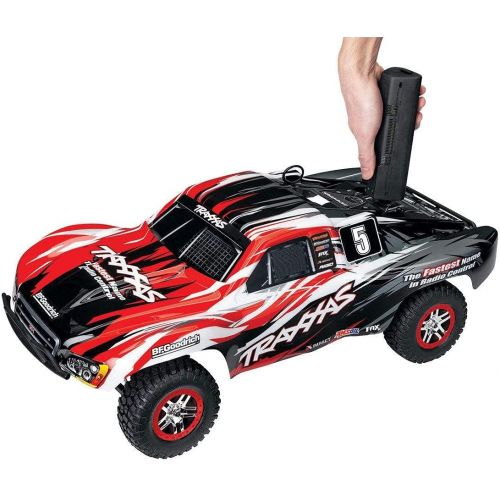 트랙사스 Traxxas 59076-3-BLUE Slayer Pro 4x4 Blue TRX 3.3 Engine w/EZ-Start 2 Speed Tran