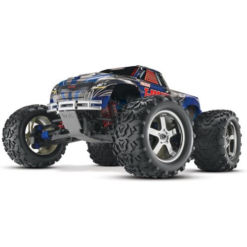 트랙사스 Traxxas T-Maxx 3.3: 1/10 Scale Nitro-Powered 4WD Monster Truck with TQi 2.4GHz Radio and TSM, Blue