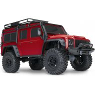 Traxxas 110 Scale TRX-4 Scale and Trail Crawler with 2.4GHz TQi Radio, Red
