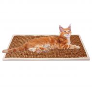 Treasborn Durable Cat Scratcher Thick Sisal Scratching Pad for Cats Anti-Slip Scratch Sleeping Mat No Mess Furniture Protecter Natural for Claws