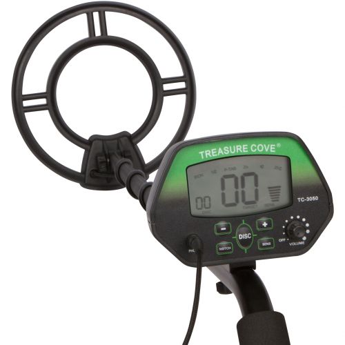  Treasure Cove TC-3050 Fast Action Digital Deluxe Metal Detector Kit Set by Treasure Cove