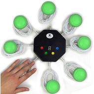 Trebisky Quiz Answer Game Buzzer Standalone System w LED Light buttons 8-Player 3ft cables Who’s first (System 2nd Gen)