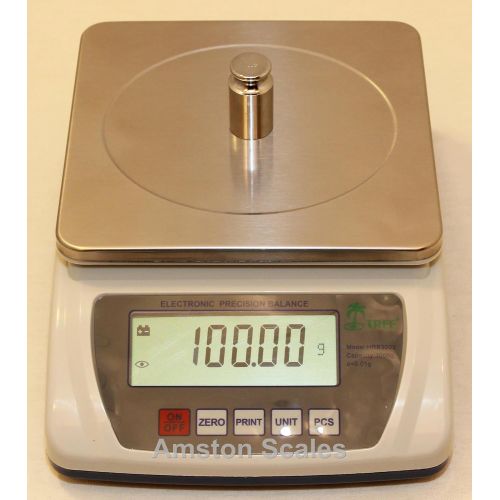  Tree Scales Lw Measurements HRB 3002 Portable Precision Counting Balance! 3,000 G X 0.01 Gram - With 2 Year Warranty!