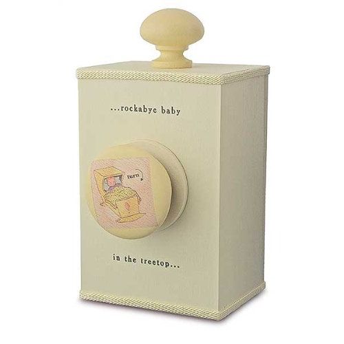  Tree by Kerri Lee Tree By Kerri Lee Wooden Windup Music Box, Rockabye