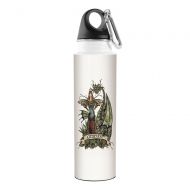 Tree-Free Greetings VB47536 Amy Brown Fantasy Artful Traveler Stainless Water Bottle, 18-Ounce, Fairy and Dragon Attitude