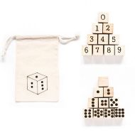 Etsy Wood Number Blocks / Wood Baby Blocks / Wood Blocks / Baby Blocks / Number Blocks / Natural Wood Blocks