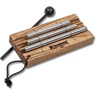 TreeWorks Chimes Energy Chime with Mallet for Meditation, Sound Healing or Yoga, 3 Notes ?? Made in U.S.A. ?? Long Resonance with Brilliant Tone, Solid Tennessee Hardwood Mantle (TRE420)