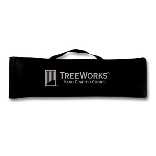  TreeWorks Chimes TRE35kit Made in USA Complete Large Single Row Chime Set with Mount and Travel Bag